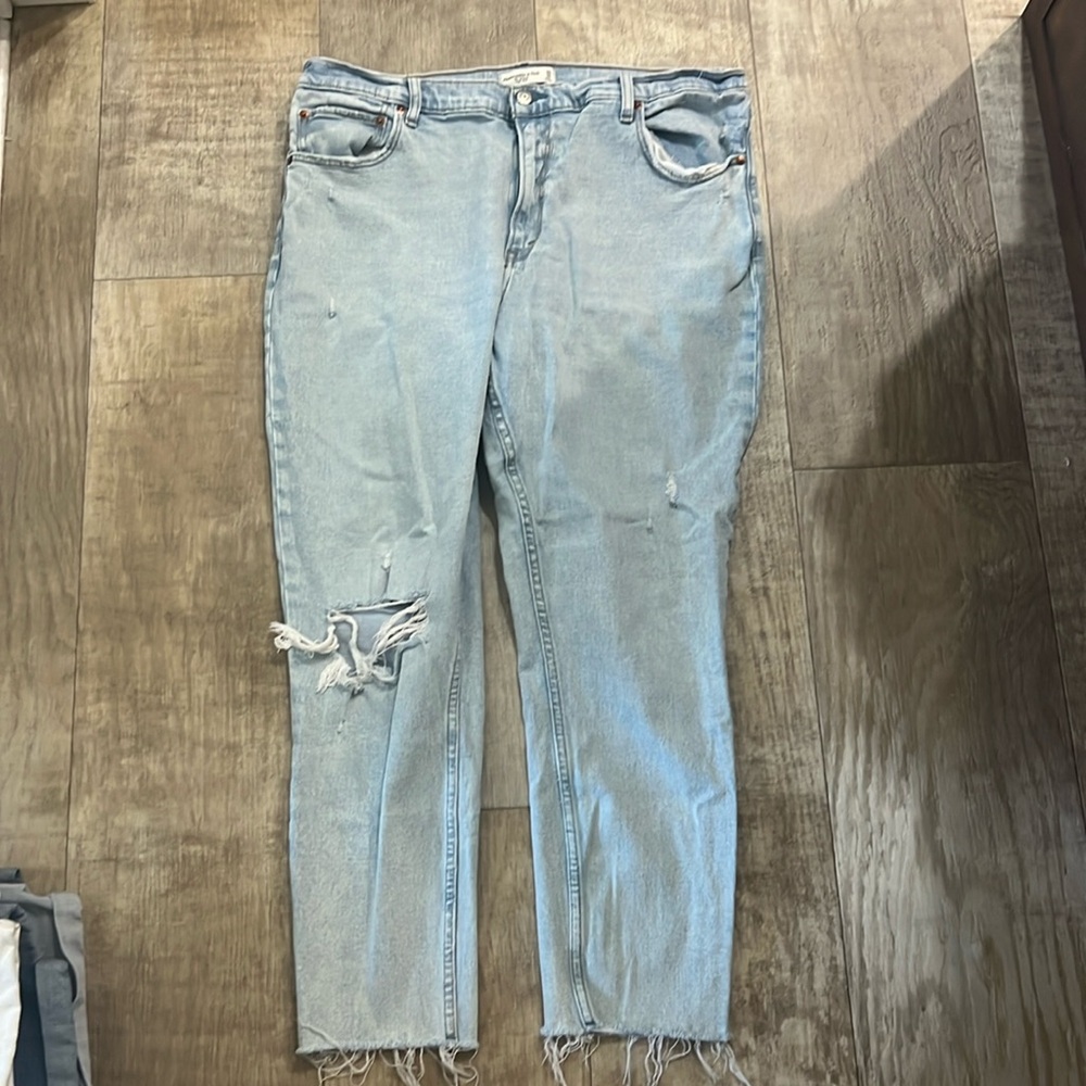 Abercrombie high rise jeans